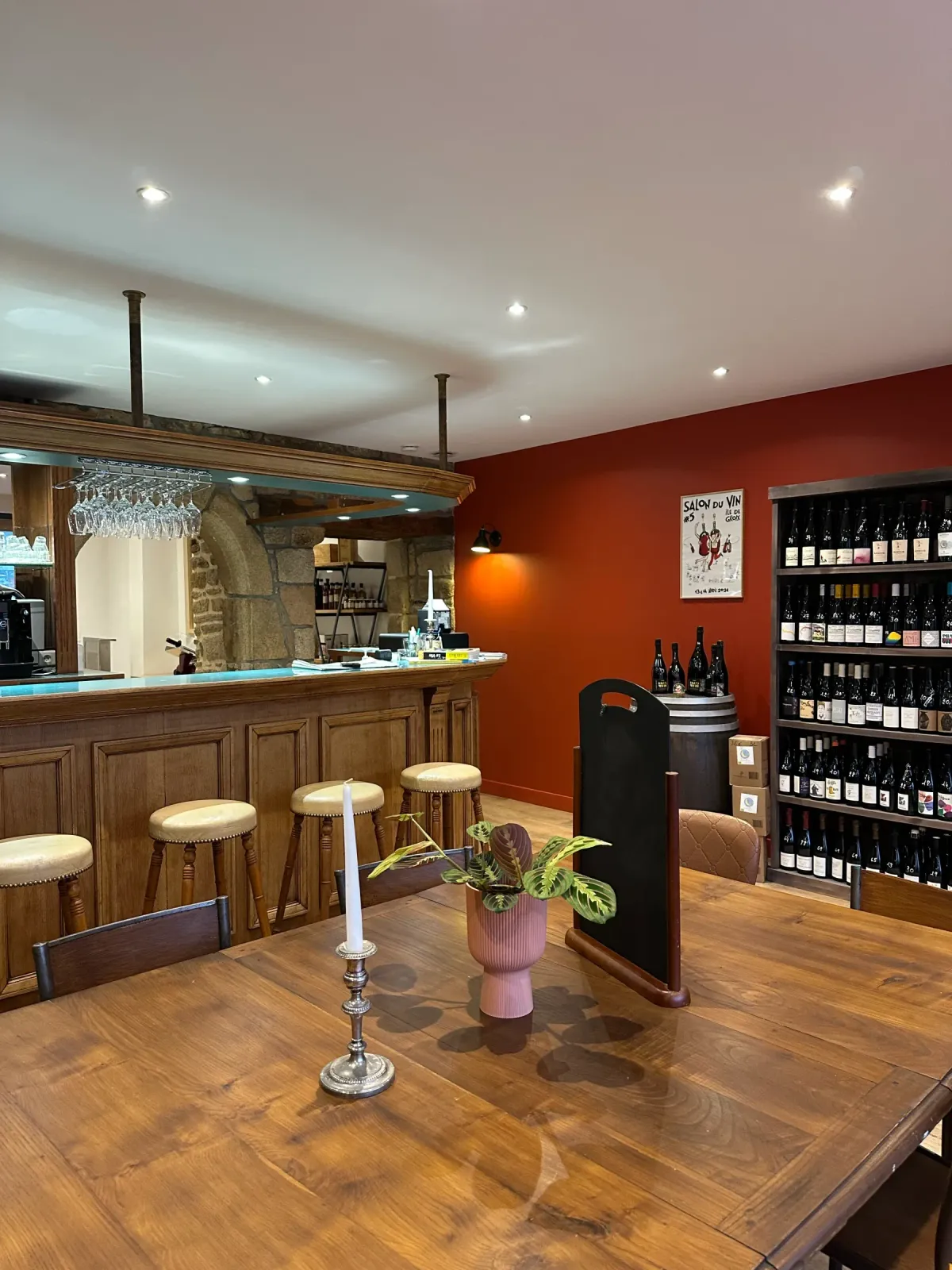 Cave & Bar à Vin à Plumelec - Après rénovation (2)