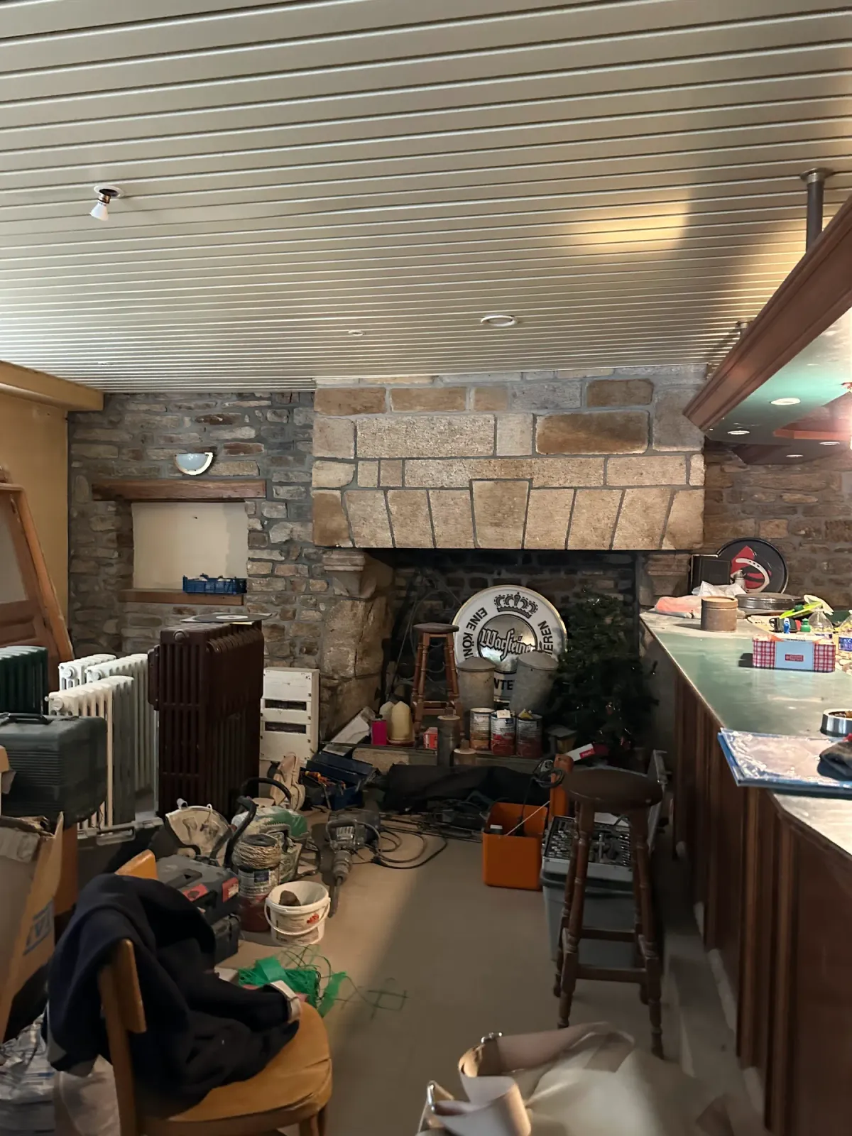 Cave & Bar à Vin à Plumelec - Avant rénovation (1)