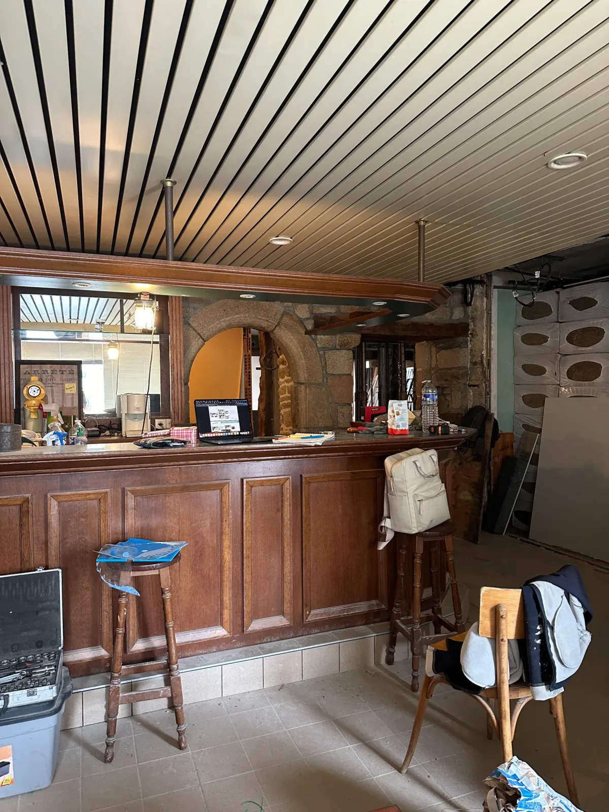 Cave & Bar à Vin à Plumelec - Avant rénovation (4)