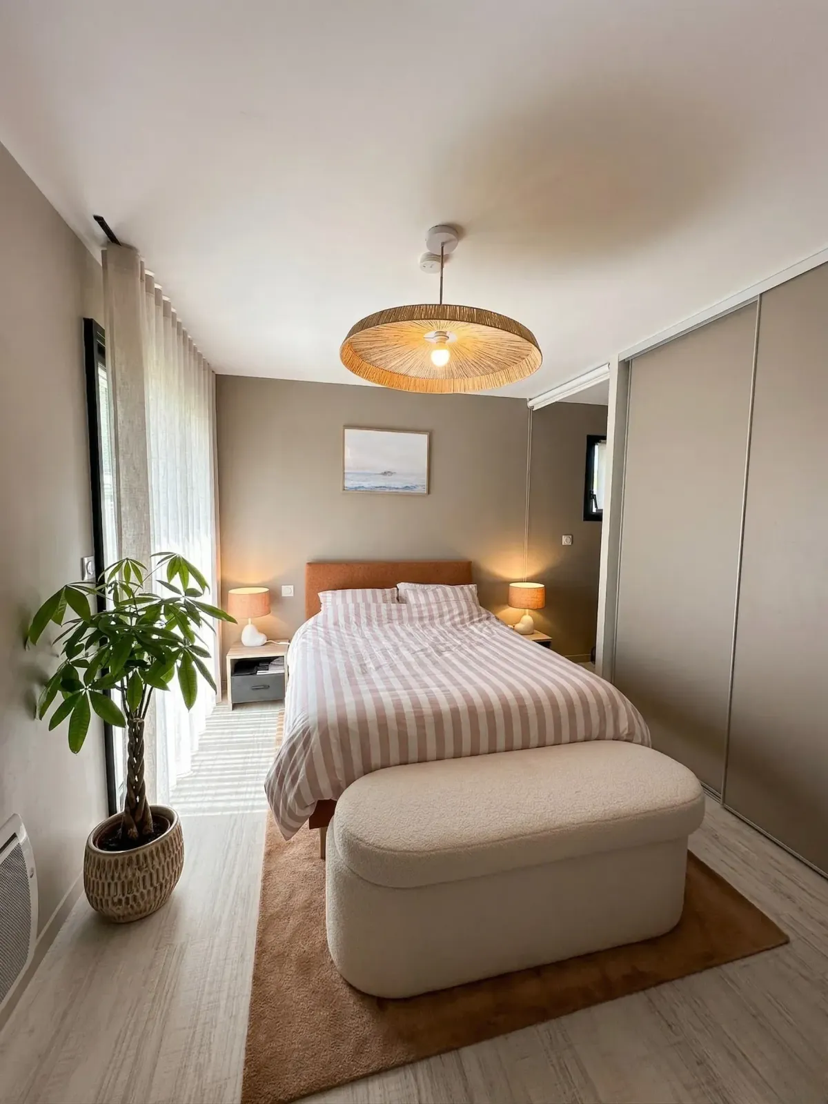 Aménagement sur mesure Baden Morbihan - Vue d'ensemble espace nuit