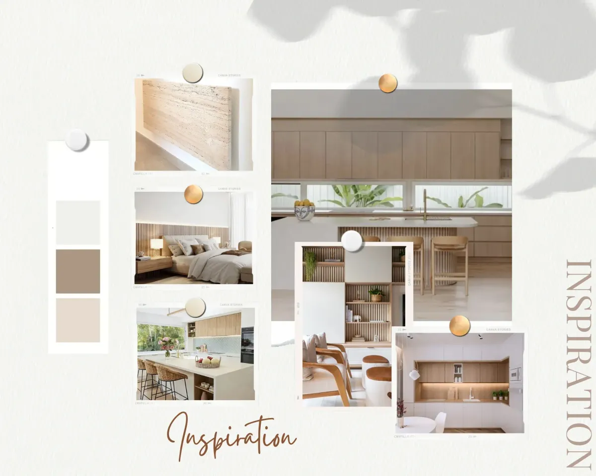 Appartement Vannes le Port - Planche d'inspiration décoration intérieure